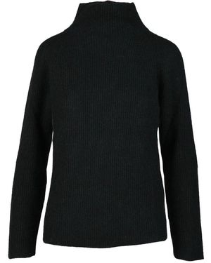 Fabiana Filippi Maglione collo alto raglan - Nero