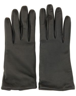 Saint Laurent Gloves - Negro