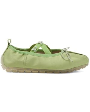 Simone Rocha Ballerinas - Vert