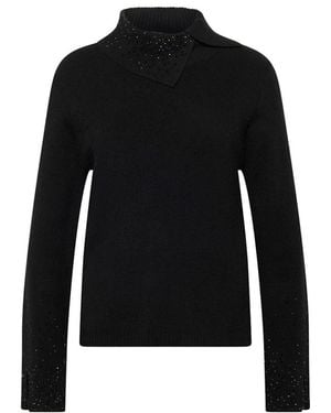 Rabe Rollkragenpullover - Schwarz