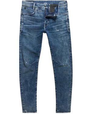 G-Star D-Staq 3D Slim Jeans - Blauw