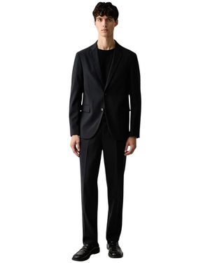 Lindbergh Single Breasted Suits - Noir