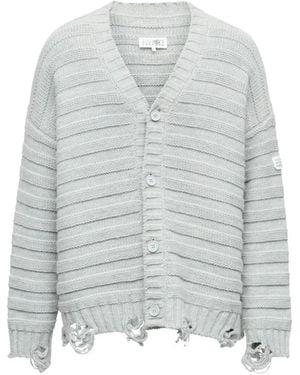 MM6 by Maison Martin Margiela Cardigans - Grijs