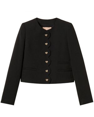 Twinset Jassen ,Zwart ,Leer Jas