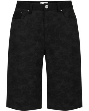 Iceberg Korte Broeken ,Zwart ,Bermuda Shorts Van