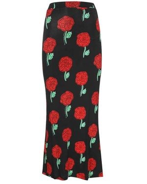 Versace Jeans Couture Maxi Skirts - Red