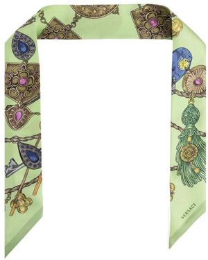 Versace Seidenschal - Grün