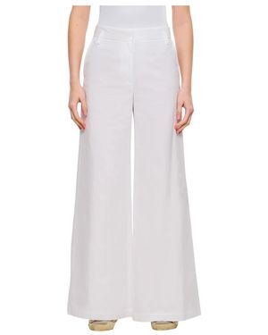 Alberto Biani Wide Hosen - Weiß