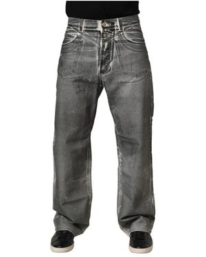 Dolce & Gabbana Straight Fit Jeans - Grey