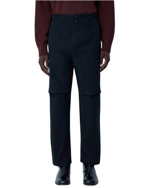Margaret Howell Straight Trousers - Blue