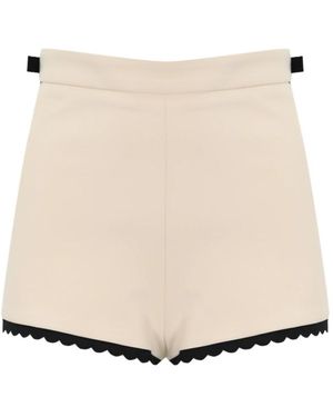 Elisabetta Franchi Short Shorts - Neutro