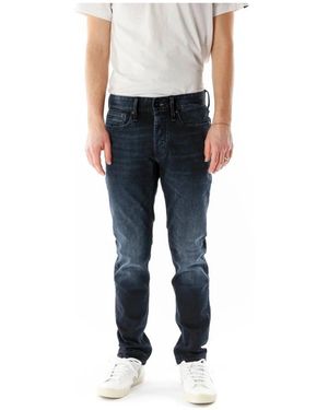 Denham Bolder Regular Slim Fit Jeans - Blauw