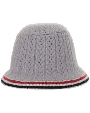 Thom Browne Gorro - Gris