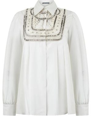 Alberta Ferretti Shirts - Bianco