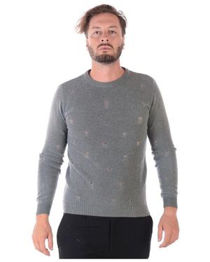Daniele Alessandrini Round-Neck Knitwear - Gris