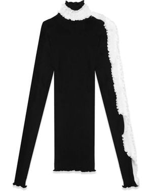 OperaSPORT Truien & Vesten ,Zwart ,Katoen Amèlie Seamless Top