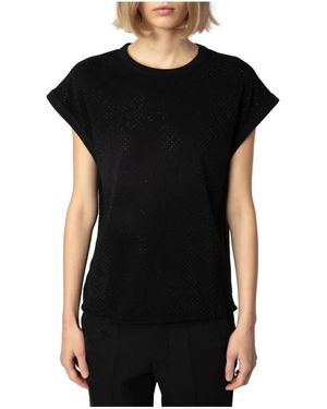 Zadig & Voltaire Strass Cecilia Tank Top - Schwarz