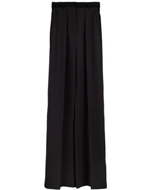 Elisabetta Franchi Wide Trousers - Black
