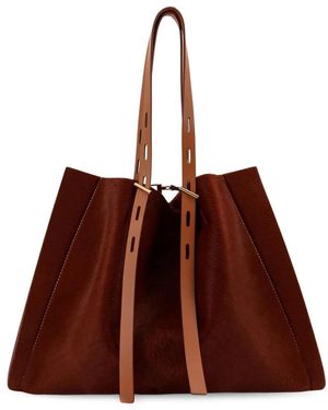 MINOBOSSI Shopping Bags - Brown