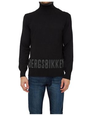 Bikkembergs Turtlenecks - Negro