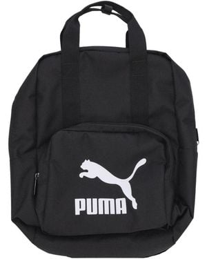 PUMA Tassen ,Zwart ,Klassieke Archief Tote Rugzak Zwart