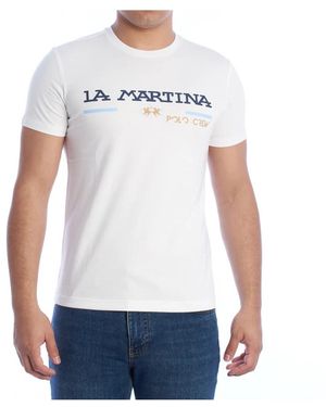 La Martina T-Shirts - White