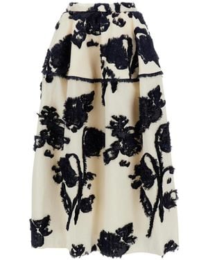 Erdem Midi Skirts - Nero