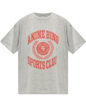 Anine Bing T-Shirts - Grey