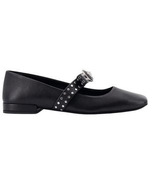 Versace Ballerina Shoes - Black