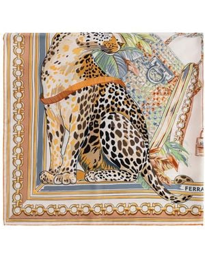 Ferragamo Silky Scarves - Métallisé