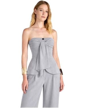 Liviana Conti Blouses - Grey