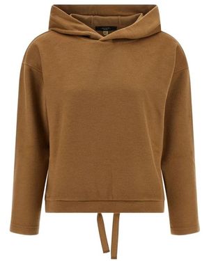 Weekend by Maxmara Oscuri Hooded Sweatshirt - Bruin
