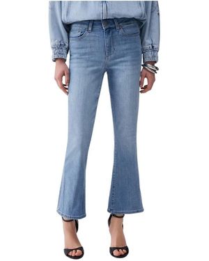 Liu Jo Cropped Jeans - Azul