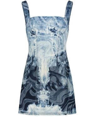 Alberta Ferretti Short Dresses - Blue