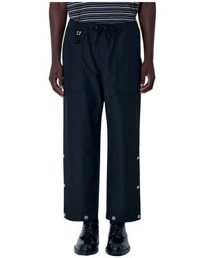 Comme des Garçons Straight Trousers - Blue