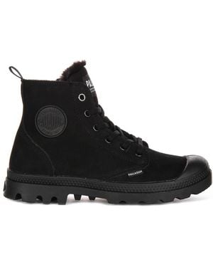 Palladium Lace-Up Boots - Black