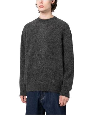 President's Round-Neck Knitwear - Grey