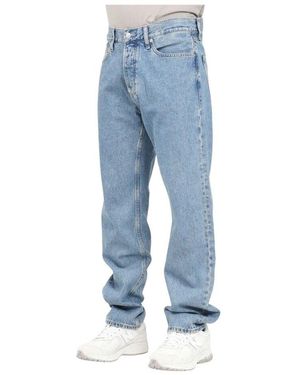 Calvin Klein Klassische denim-jeans für männer - Blau