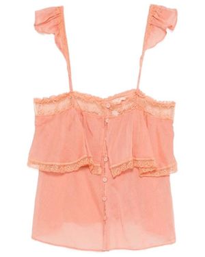 forte_forte Sleeveless Tops - Pink