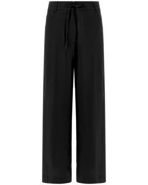 Nude Wide Trousers - Black