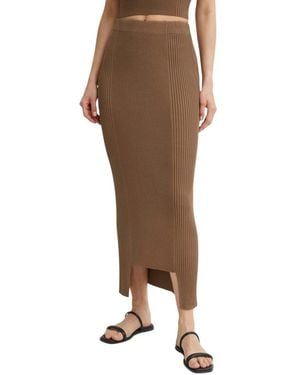 By Malene Birger Midi Skirts - Marrón