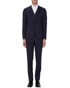 Brian Dales Blauw Slim Fit Pak