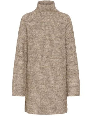 Kaffe Knitted Dresses - Neutro