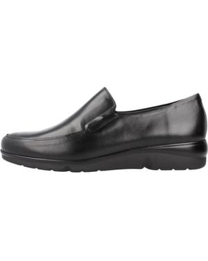 Pitillos Loafers Básicos, Mujer, Talla - Negro