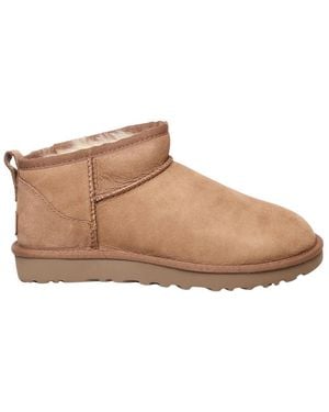 UGG Schoenen ,Bruin ,Wol Classic Ultra Mini Boot