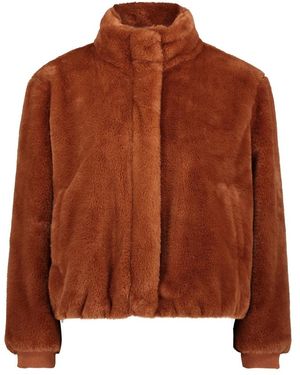 BETTY&CO Kunstfell-Jacke - Braun