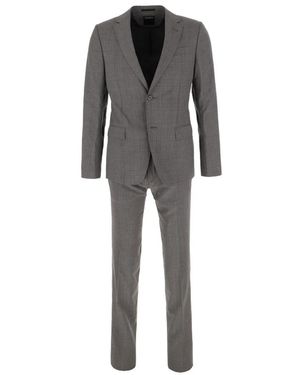 ZEGNA Stilvolle Completi Kollektion Für Männer - Grau