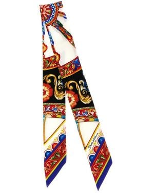 Dolce & Gabbana Silky Scarves - Naranja