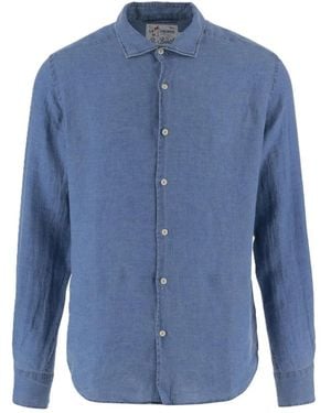 MC2 Saint Barth Casual Shirts - Blue