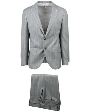 L.B.M. 1911 Single Breasted Suits - Grigio